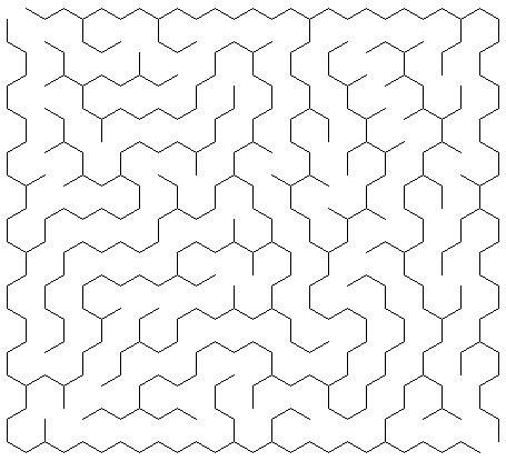 Kan je zeshoekige doolhof #5 oplossen?